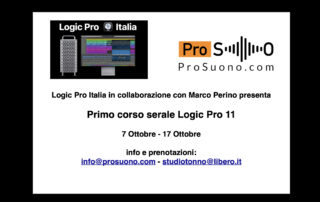 Corso Logic Pro 11 Online