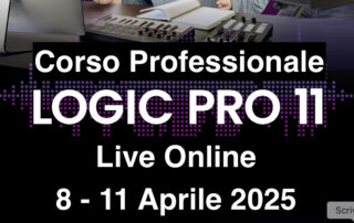 Corso Professionale Logic Pro 11