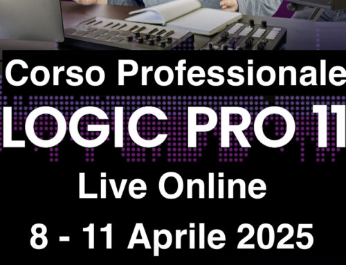 Logic Pro 11 – Corso Professionale di Produzione Musicale – Marco Perino – Master Trainer Logic Pro